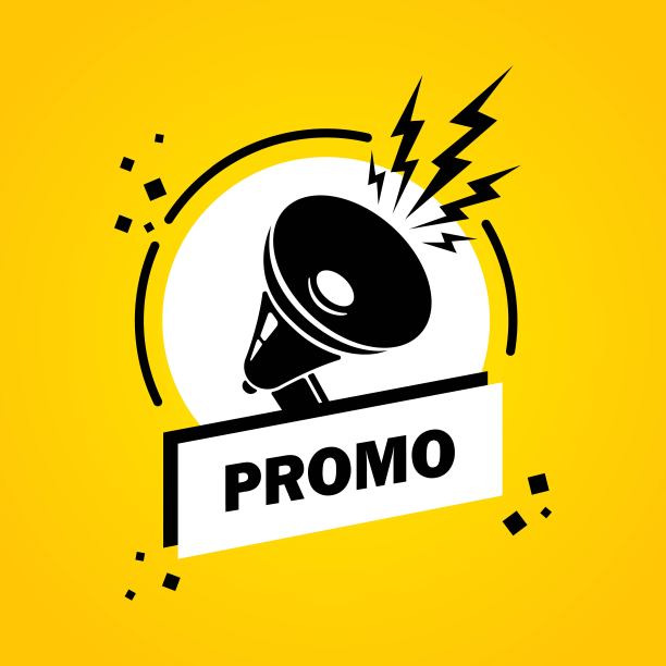 扩音器与宣传演讲气泡横幅。扬声器。商业、市场和广告的标签。矢量在孤立的背景。每股收益10图片下载