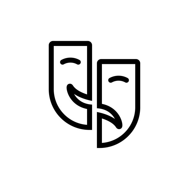 用于网页和手机的影院图标图片下载