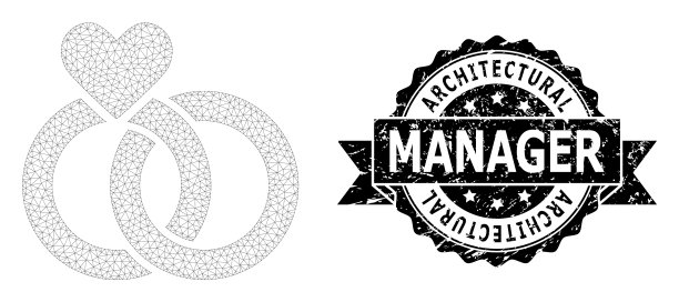 危难建筑经理缎带水印图片下载