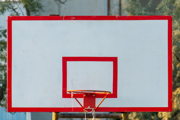 全屏红白篮球篮板图片下载