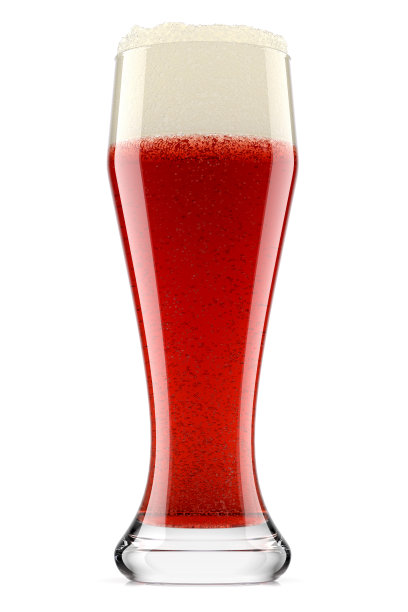 冰杯新鲜生啤酒，泡沫孤立在白色背景。图片下载