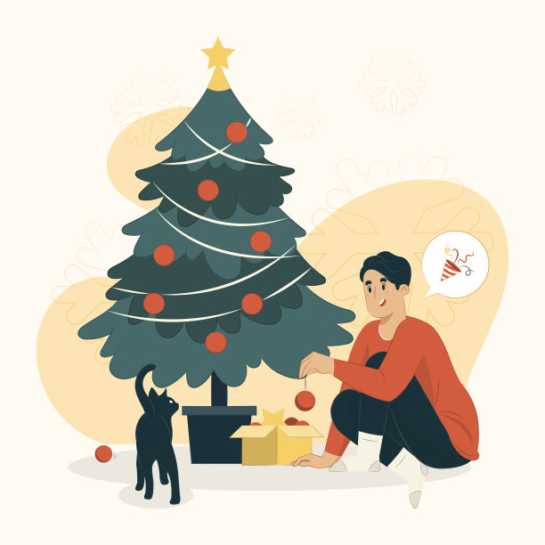 圣诞树的概念图片下载