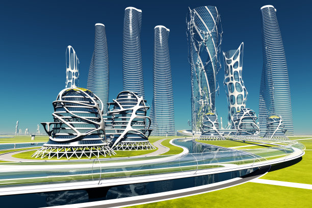 建筑群图片下载