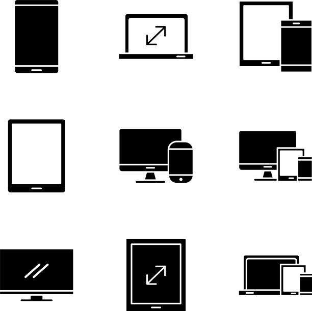 捆绑模型响应设置剪影风格图片下载