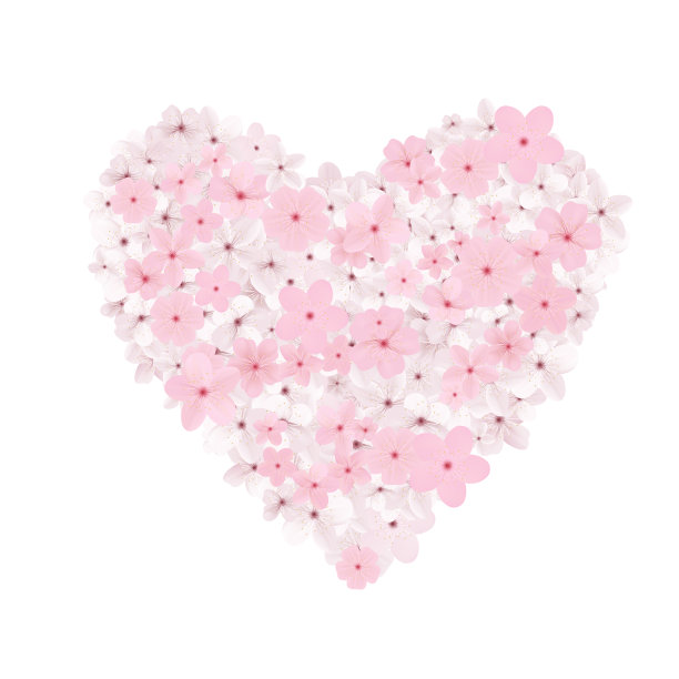 樱花心，樱花树图片下载