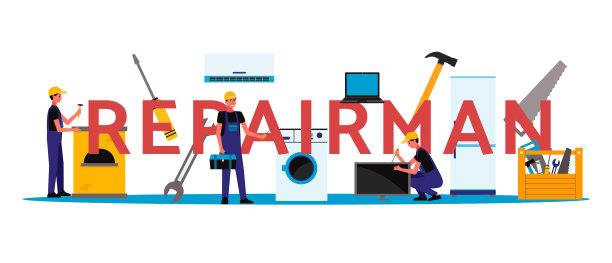 家用电器维修服务单位横幅图片下载