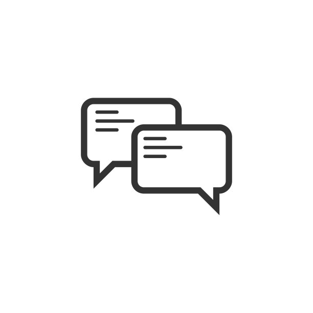 消息和对话图标，可以使用在移动应用程序，网站和任何其他。矢量插图孤立在白色背景图片下载