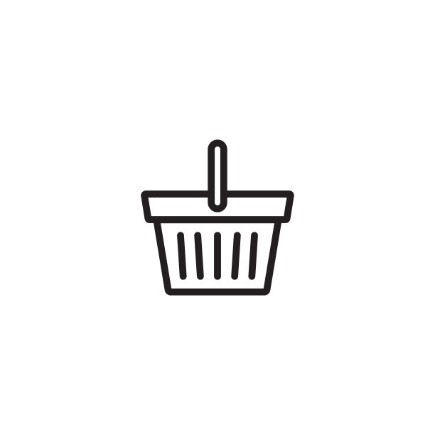 购物篮商店和购物车Logo模板图片下载