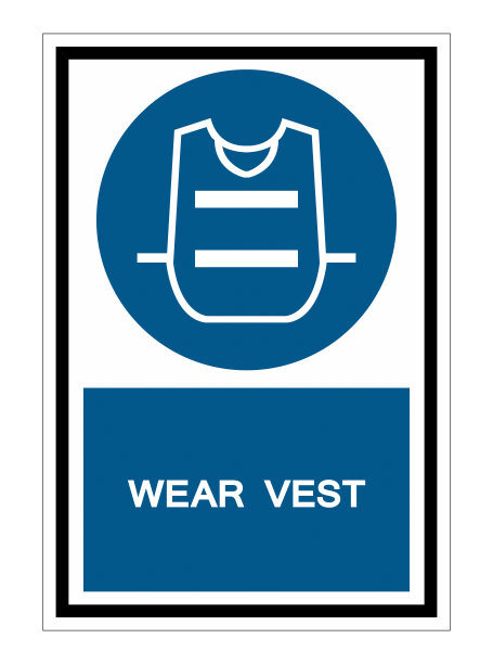 穿背心符号符号隔离在白色背景图片下载