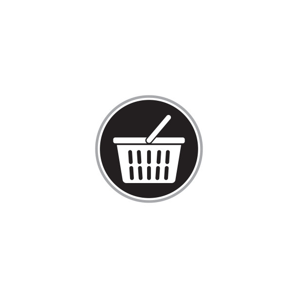 购物篮商店和购物车Logo模板图片下载