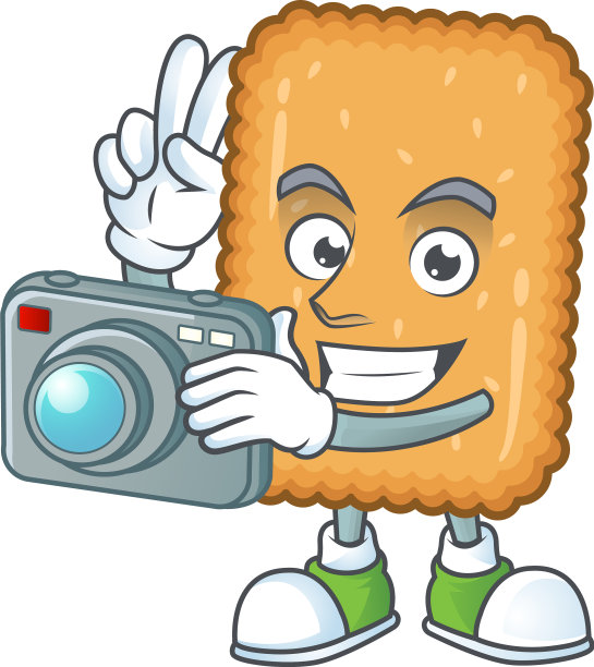 用昂贵相机拍摄的饼干摄影师图片下载