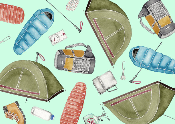 爬山项目背景图片下载