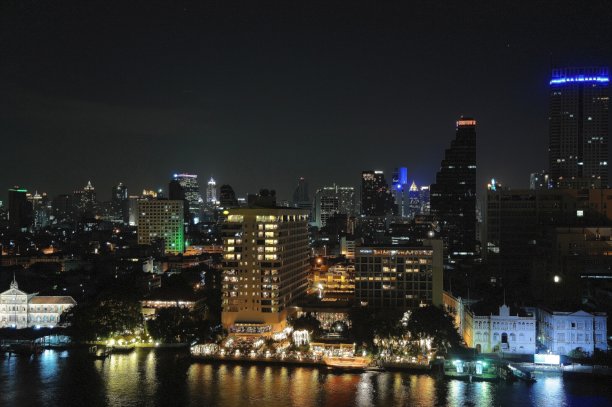 曼谷的天际线图片下载