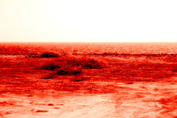 通过红色滤镜看库拉索岛。图片下载