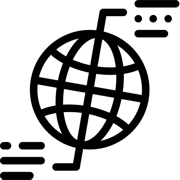 北极和南极图标轮廓图片下载