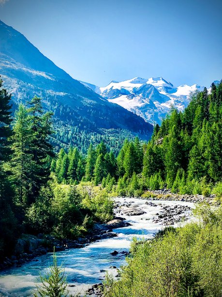 瑞士的山川图片下载