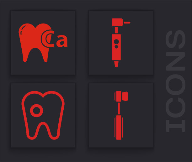 设置牙刷钙牙钻和牙图片下载