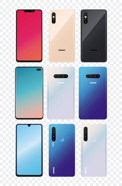 智能手机设备图标模型合集图片下载