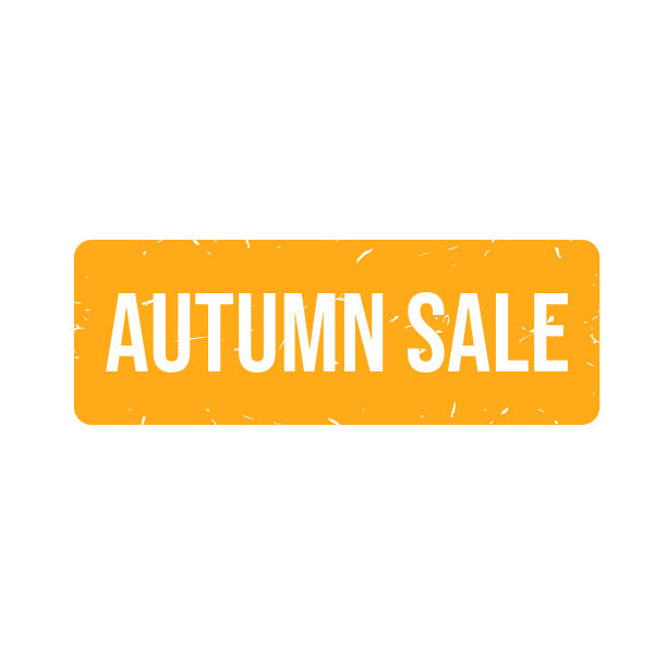 销售横幅秋季橡皮图章图片下载