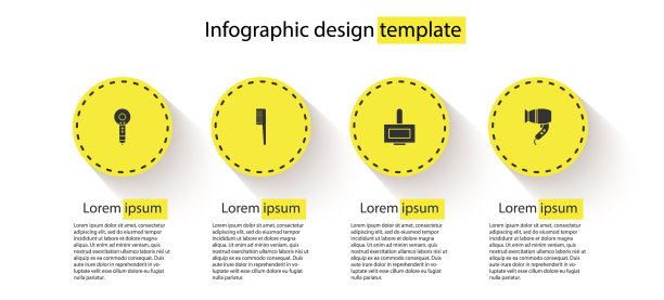 设置吹风机、梳子、指甲油、瓶子等图片下载