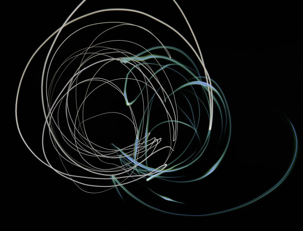 抽象明亮照明线图片下载