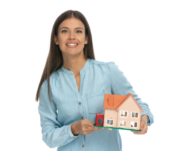 推荐投资房子的普通女人图片下载