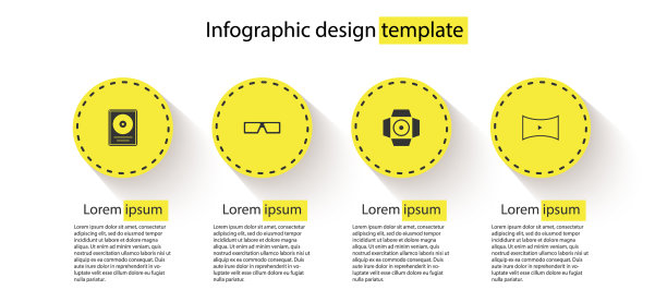 设置CD光盘奖在框架3d电影眼镜图片下载