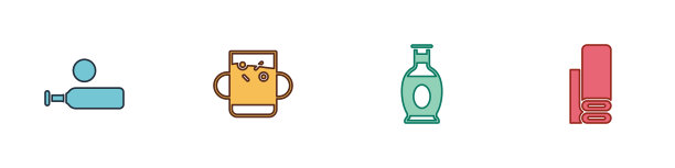 设置木板球拍和球杯茶叶图片下载