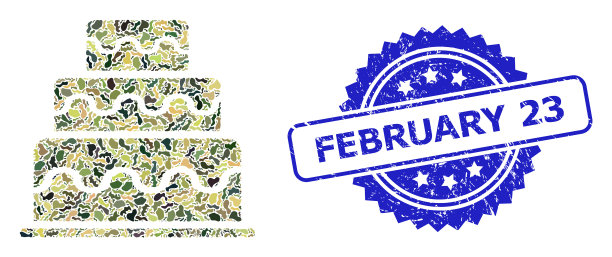 2月23日的海豹和军用伪装图片下载