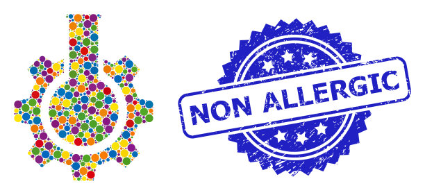 不过敏的垃圾邮票，颜色鲜艳图片下载