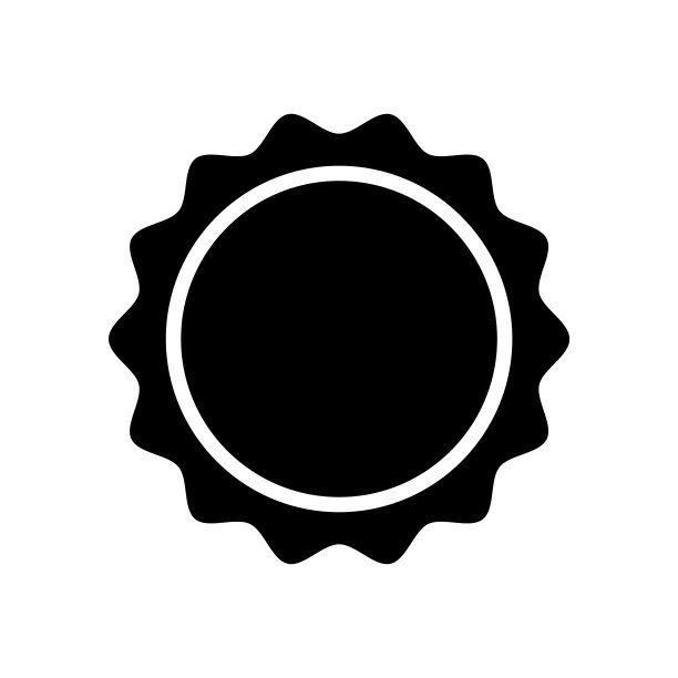 密封框架矢量插图。钢印图标。证书标签。孤立在白色背景上。图片下载