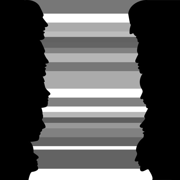 在讨论。人档案。向量。图片下载