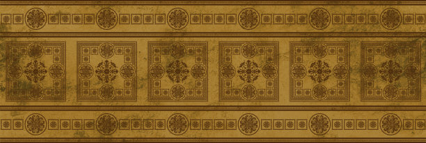 古董的模式。东方卡片和封面背景图片下载