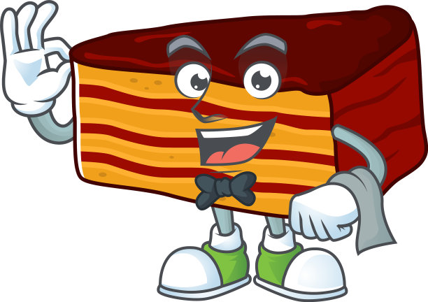 一个dobos torte的服务员角色准备好了图片下载