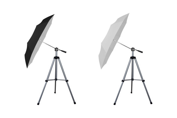 黑色和白色伞反射器速度图片下载