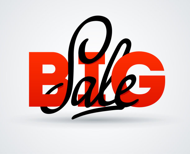 大减价横幅和打折海报图片下载