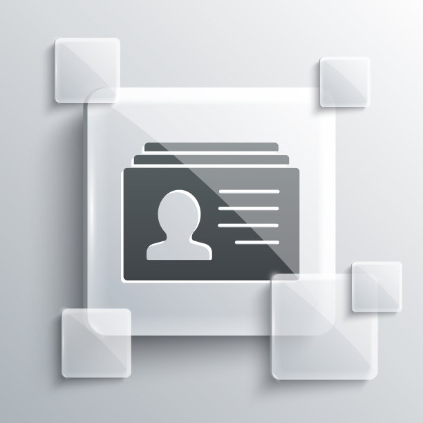 灰色背景简历上的灰色图标图片下载