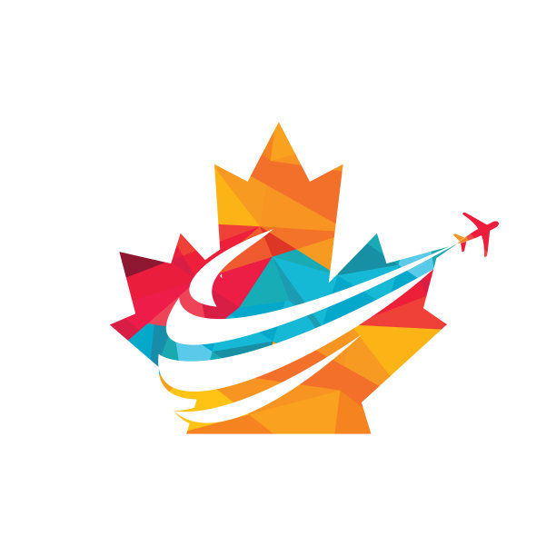 加拿大旅游标志设计图片下载