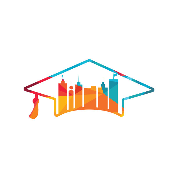 毕业城市标志设计图片下载