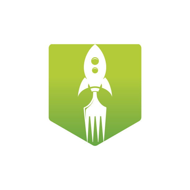 火箭食品标志设计图片下载