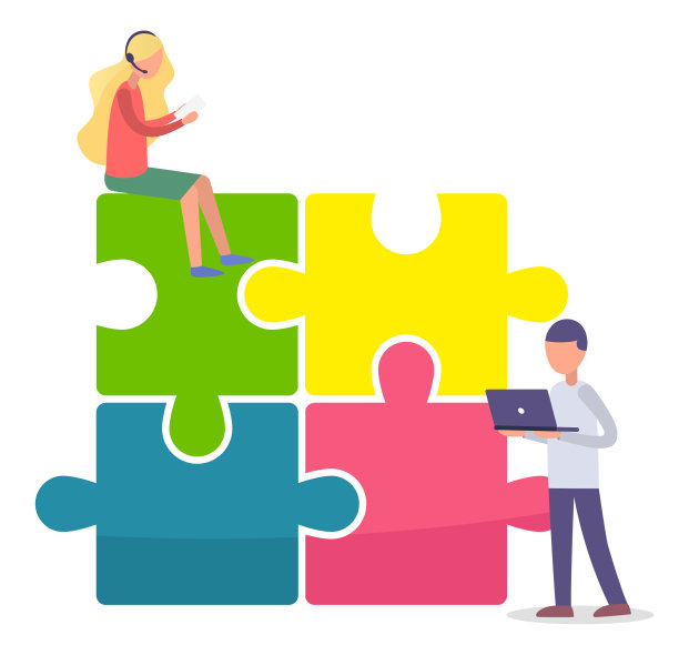 团队建设理念中联合团队合作图片下载