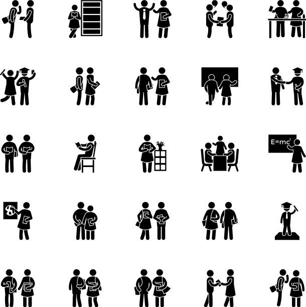 学生字形图标图片下载