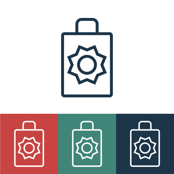 线性矢量图标与软膏从太阳图片下载