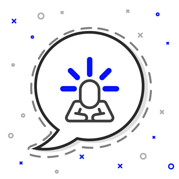 线的凹陷和挫折图标孤立上图片下载