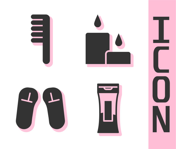 集瓶子、洗发精、发刷、拖鞋等图片下载