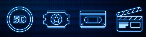 设置线VHS录像带磁带5d虚拟图片下载