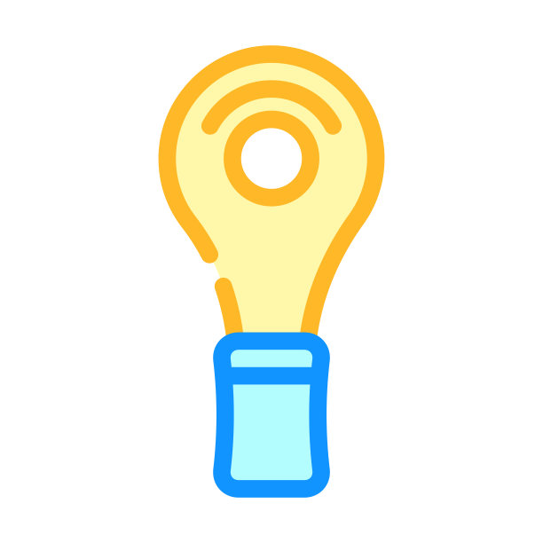 刀片切割愈伤组织颜色图标矢量插图图片下载