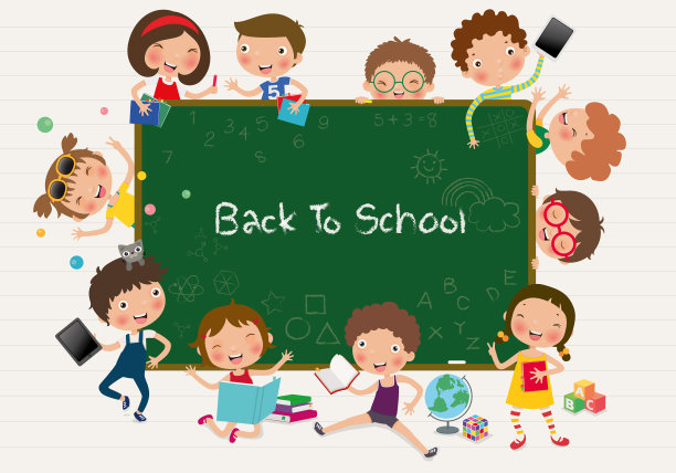 教育学前儿童重返学校图片下载