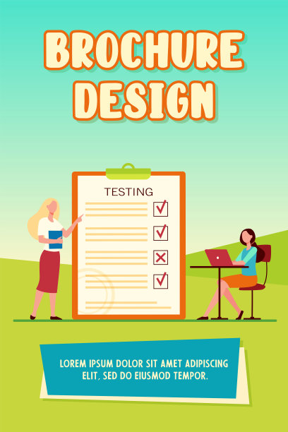 女学生通过考试并核对答案图片下载