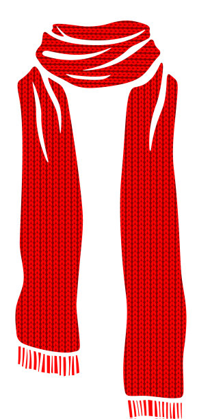 剥围巾图标冬季寒冷季节的标志图片下载